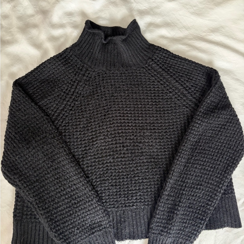 American Eagle mock neck sweater